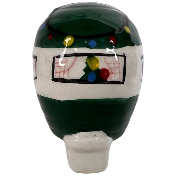 Christmas Camping Trailer Salt & Pepper Shaker Set Travel Campers Retro RV - Picture 3 of 12